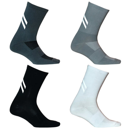 Reflective Running Fitness Moisture Wicking Cycling Socks