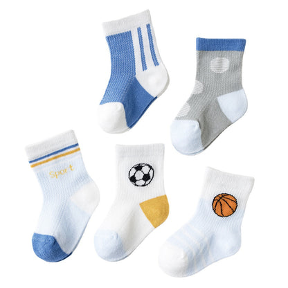 Breathable And Moisture-wicking Socks For Children Babies And Infants