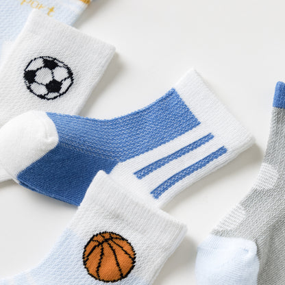 Breathable And Moisture-wicking Socks For Children Babies And Infants